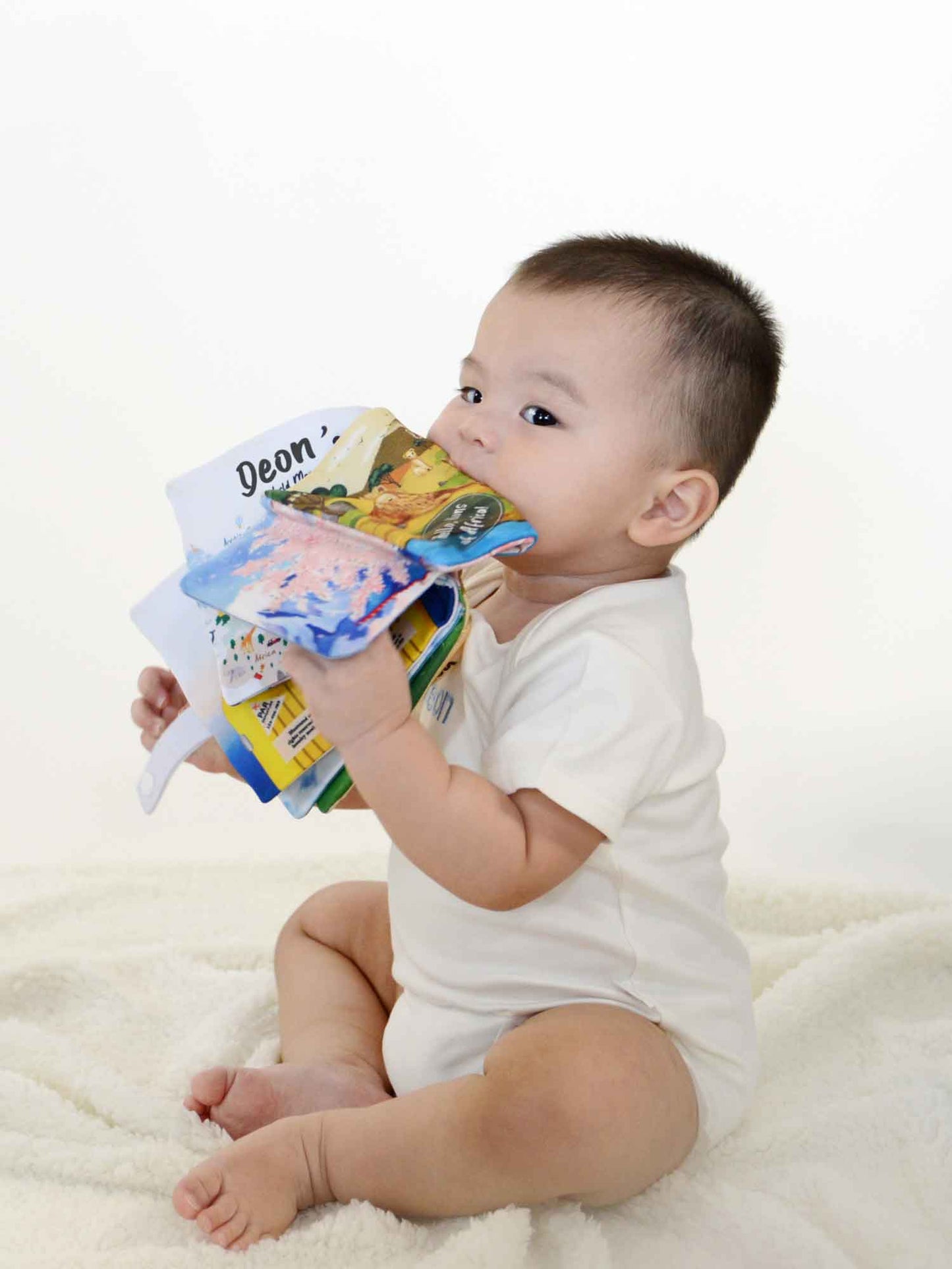 10-Page Snuggle Book Gift Set for Baby - Sea Stories