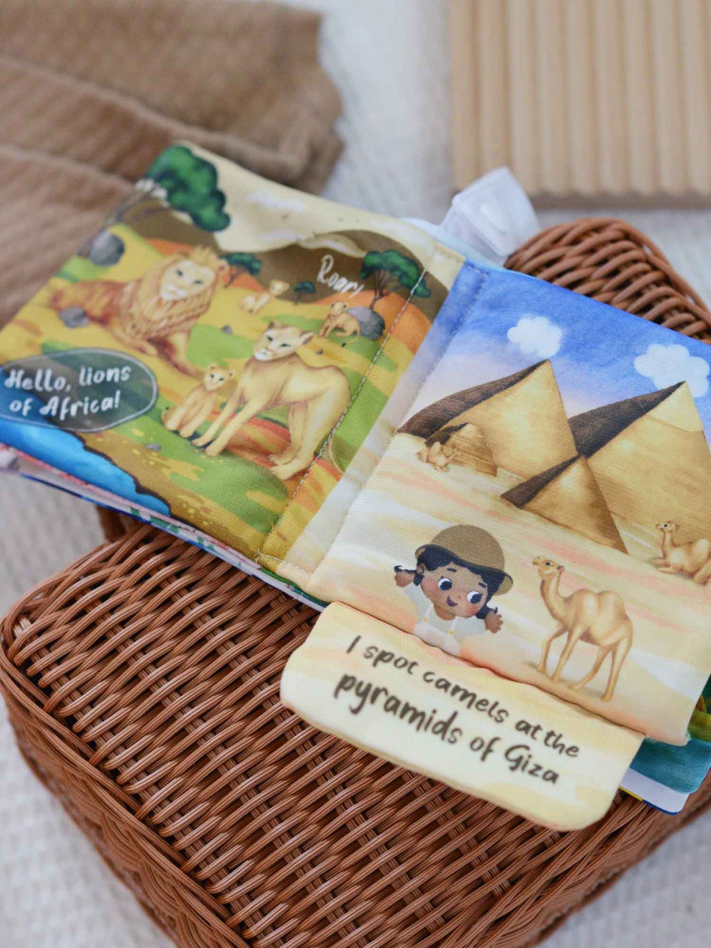 Curious Traveller Snuggle Book (10-Page)
