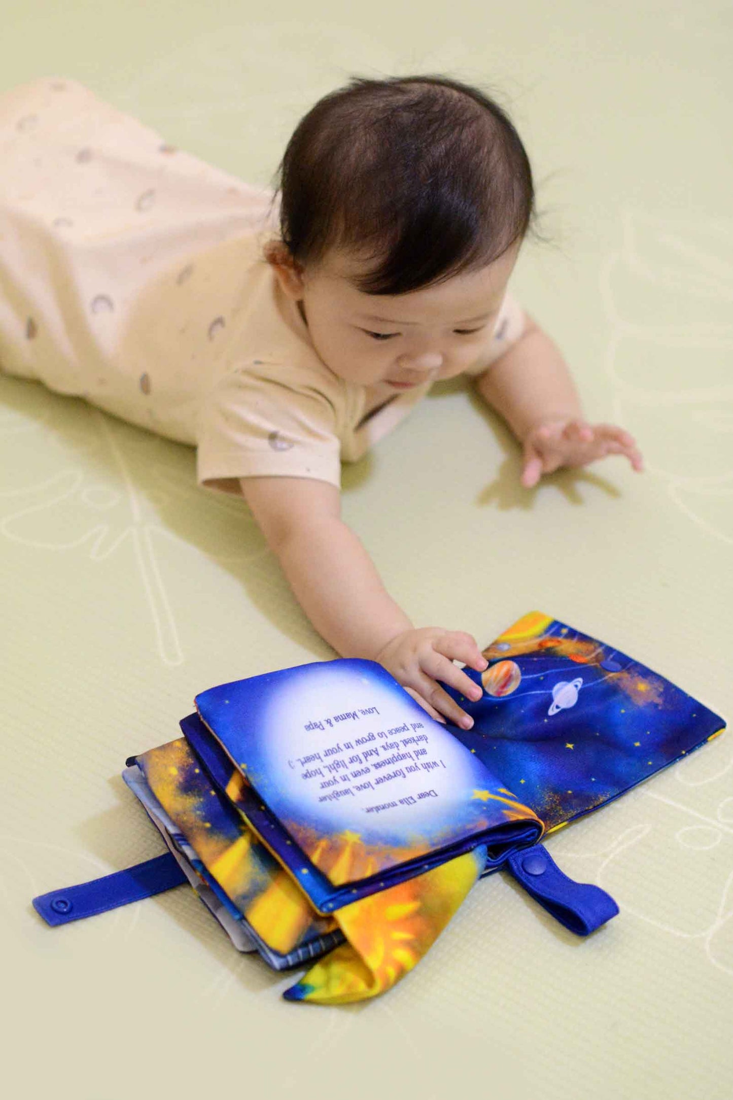 Space Explorer Snuggle Book with Message Dedication (14-Page)