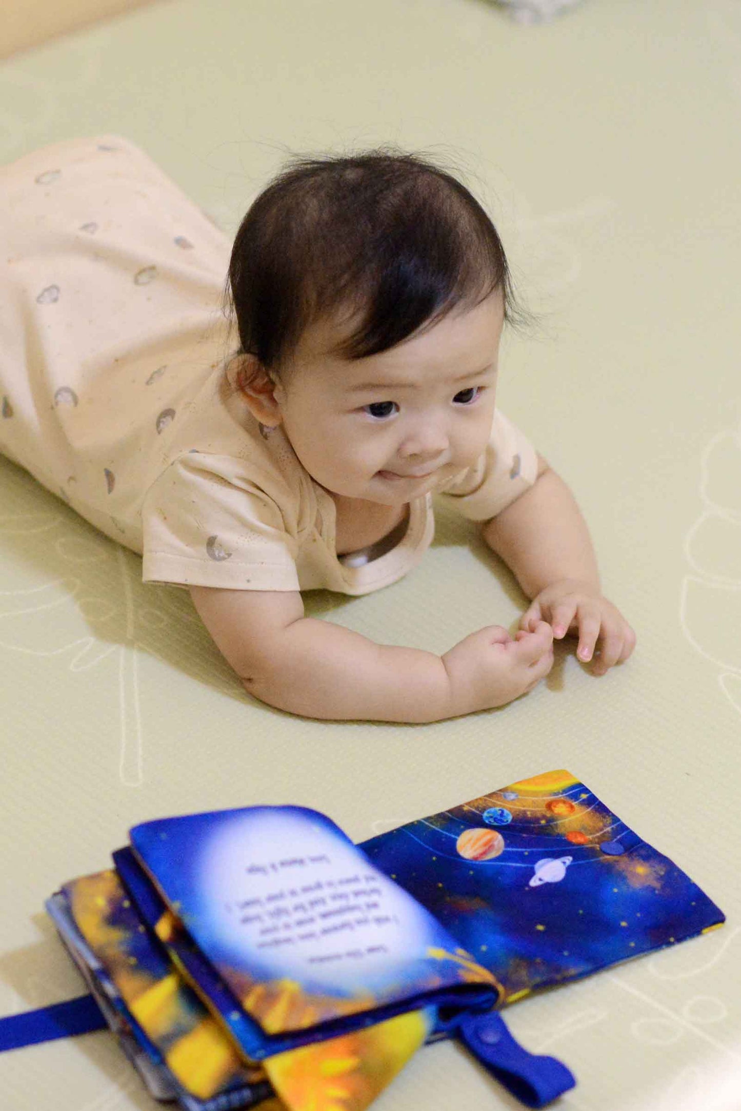 Space Explorer Snuggle Book with Message Dedication (14-Page)