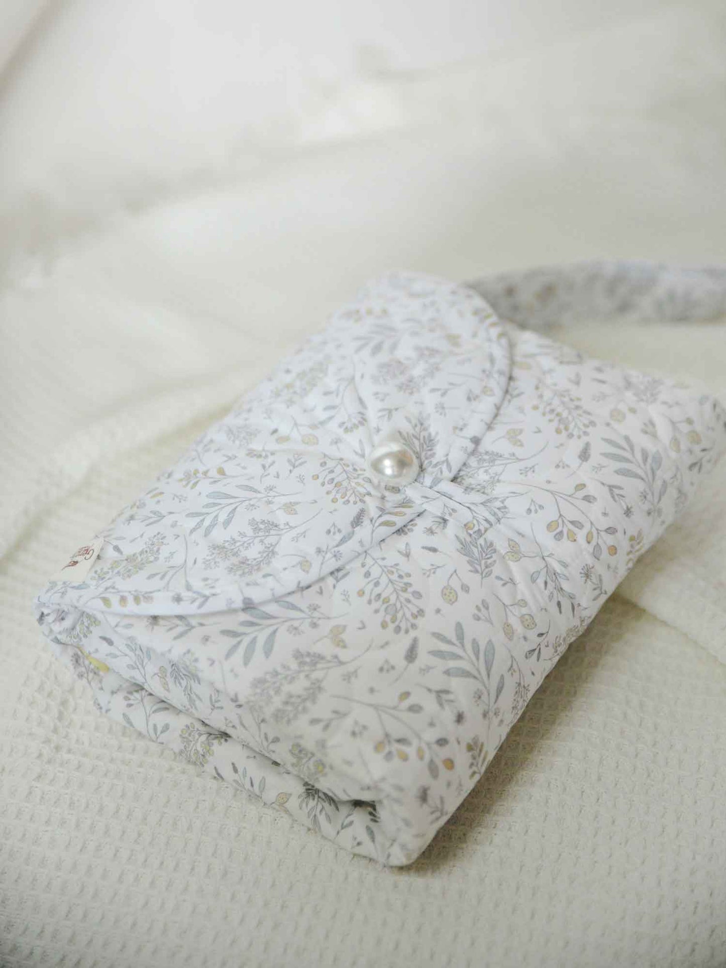 Portable Changing Mat - Garden Notes