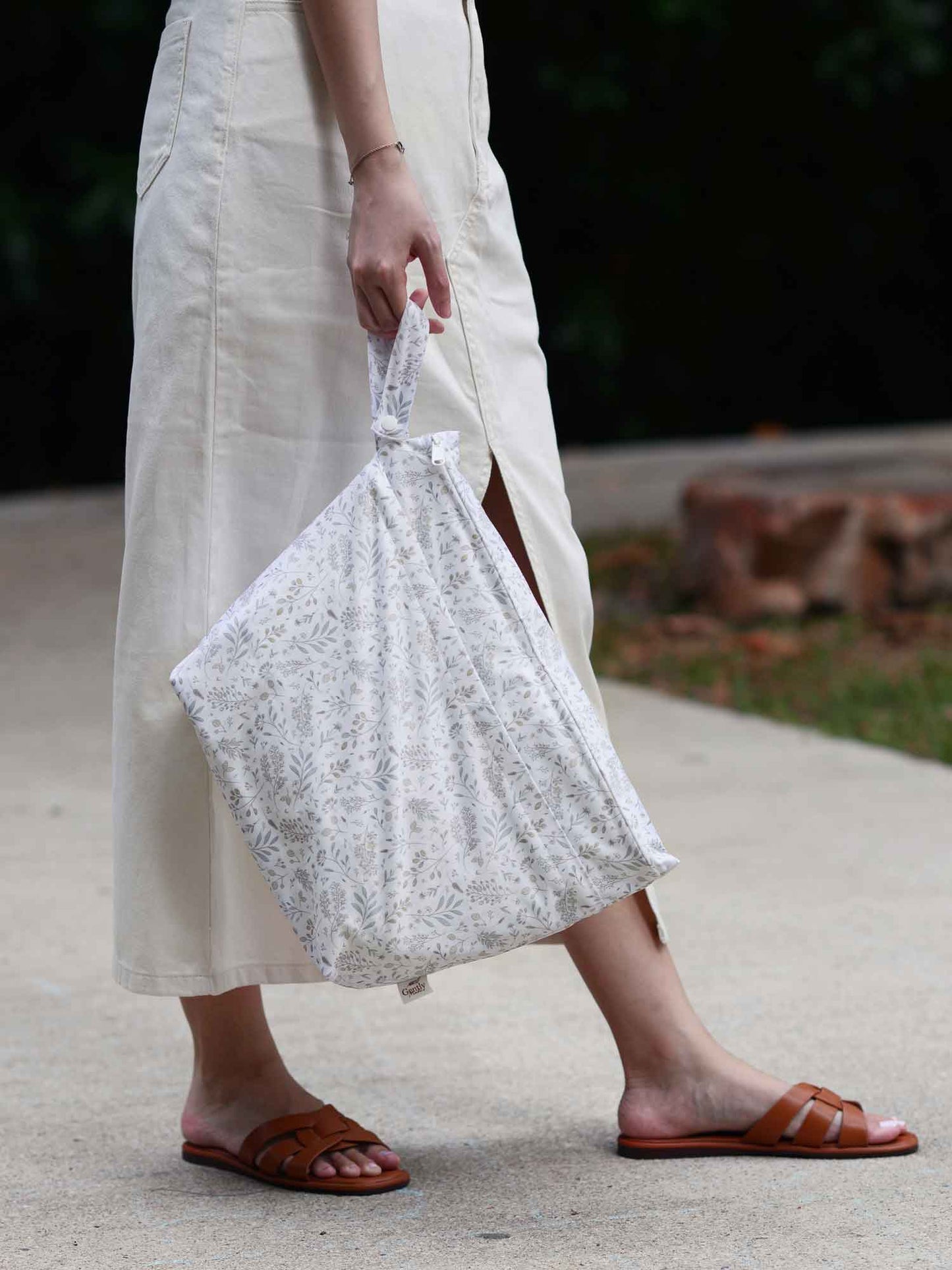 Large Double Duty Wet Bag - Garden Notes