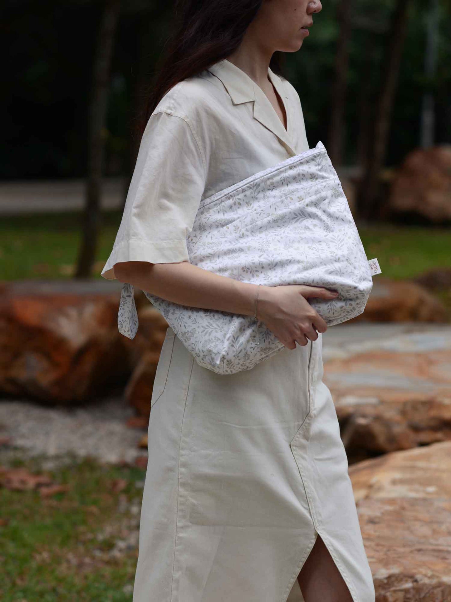 Large Double Duty Wet Bag - Garden Notes