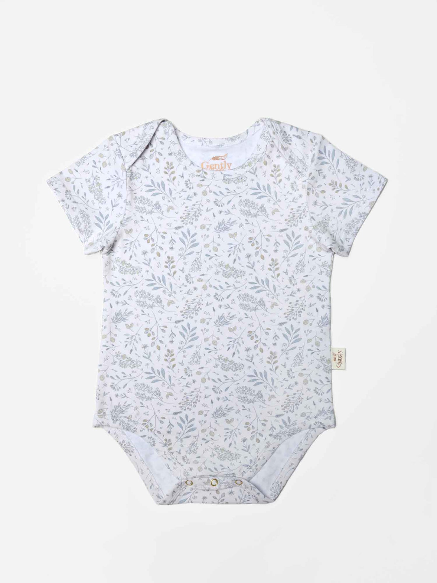 Organic Cotton Onesie - Garden Notes