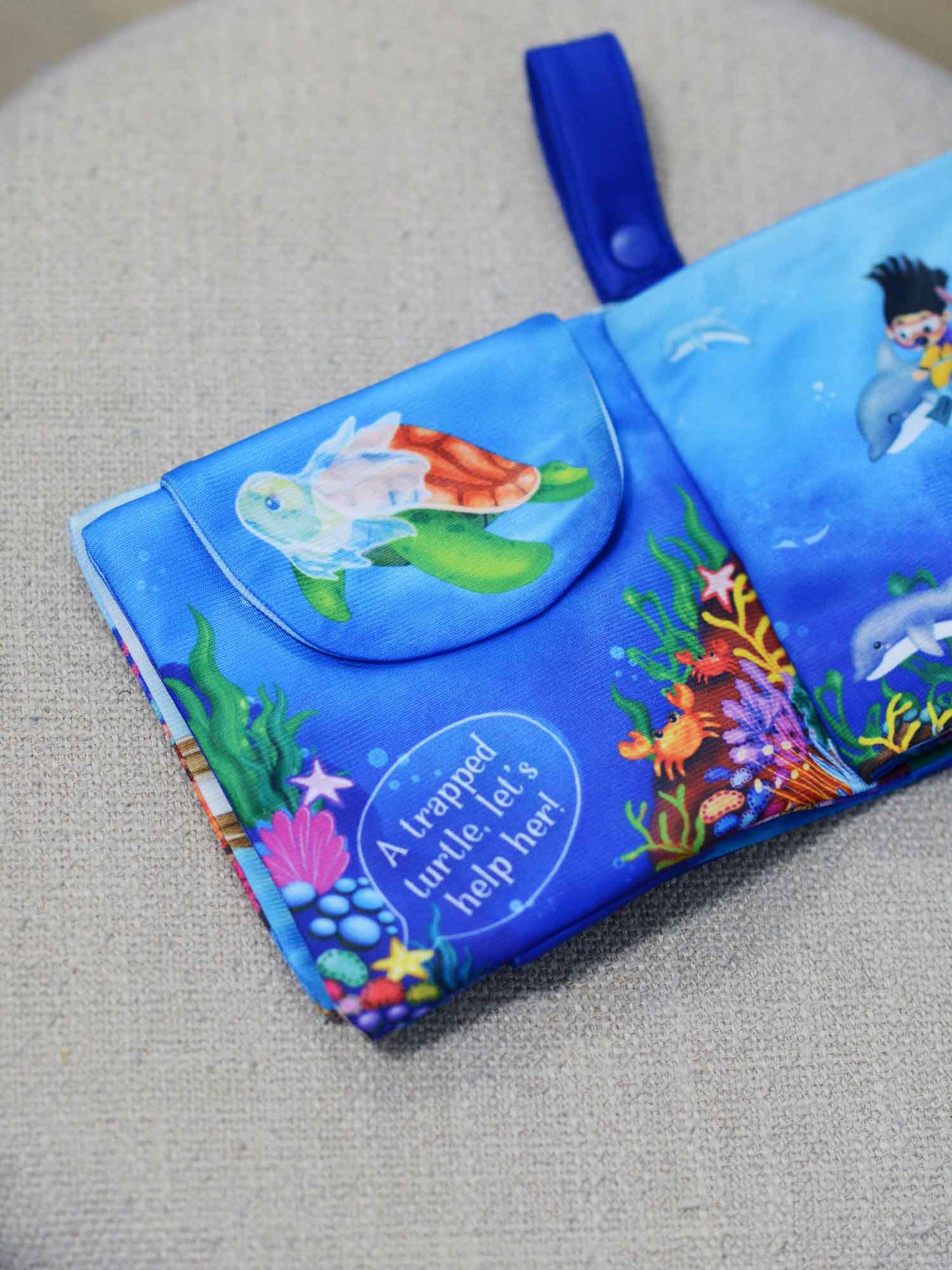Ocean Explorer Snuggle Book with Message Dedication (14-Page)
