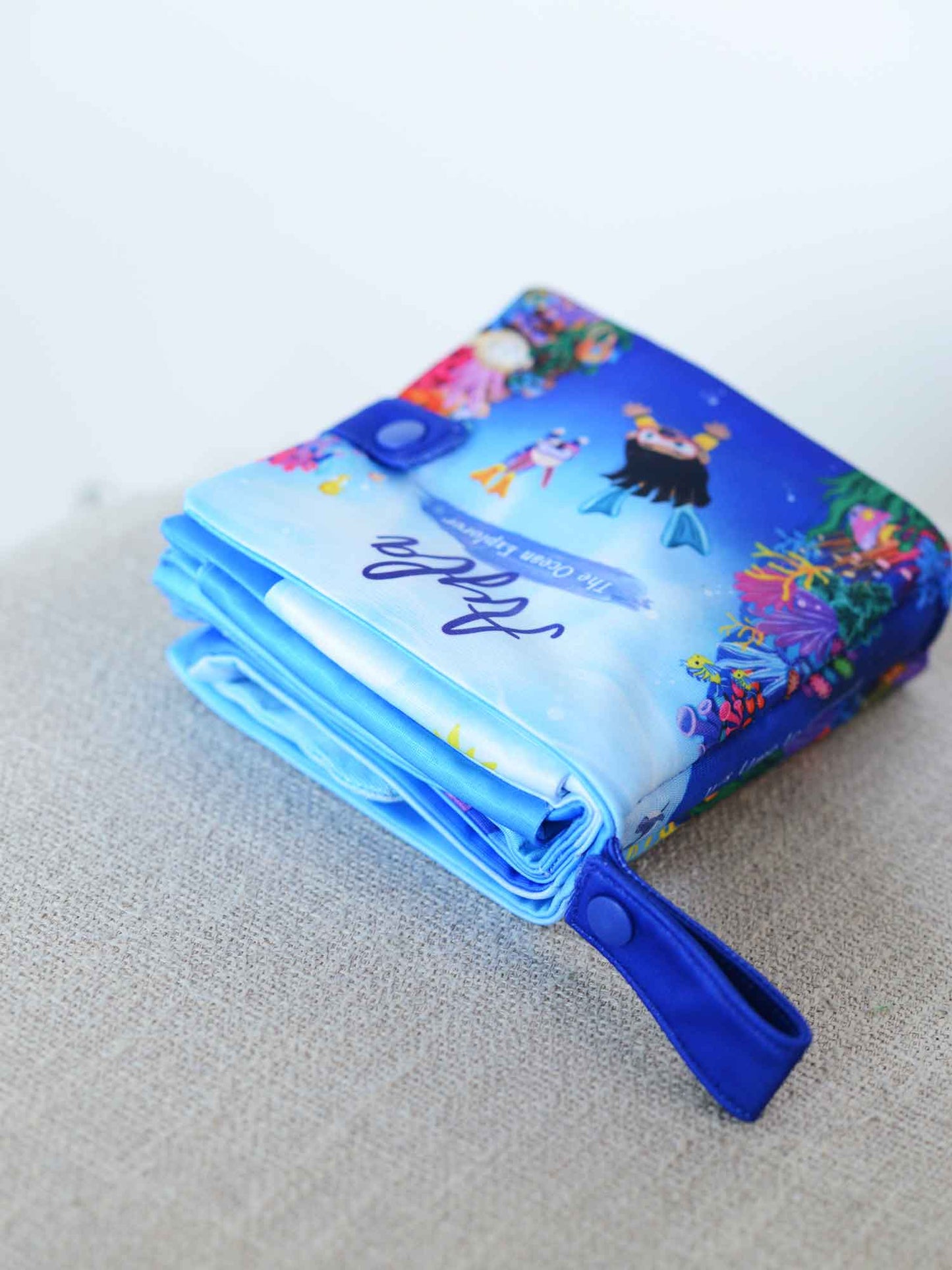 Ocean Explorer Snuggle Book with Message Dedication (14-Page)