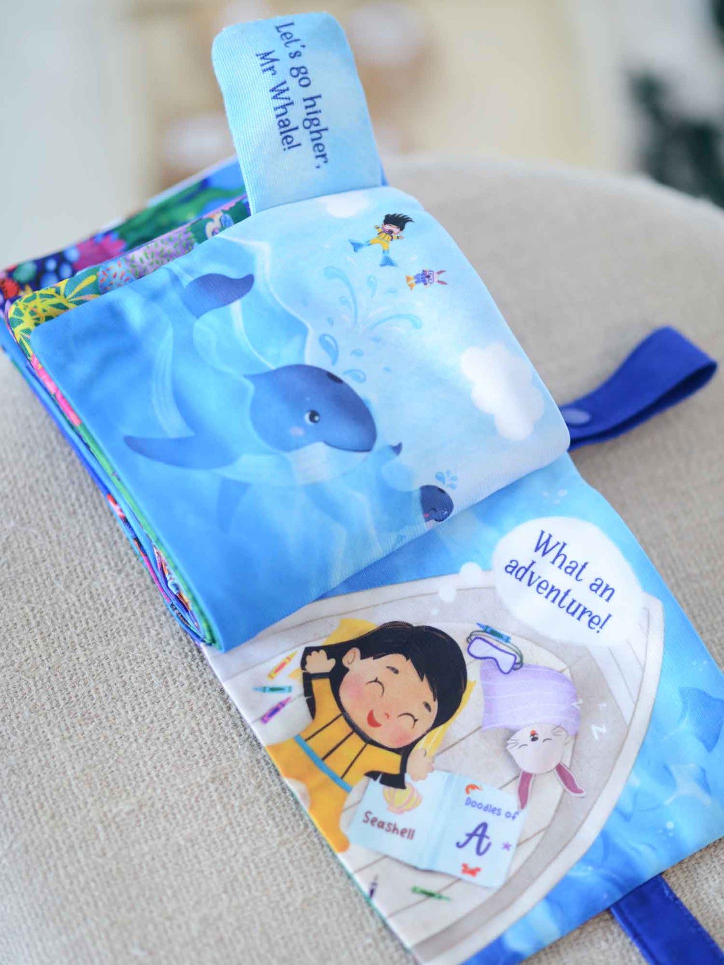 Ocean Explorer Snuggle Book with Message Dedication (14-Page)