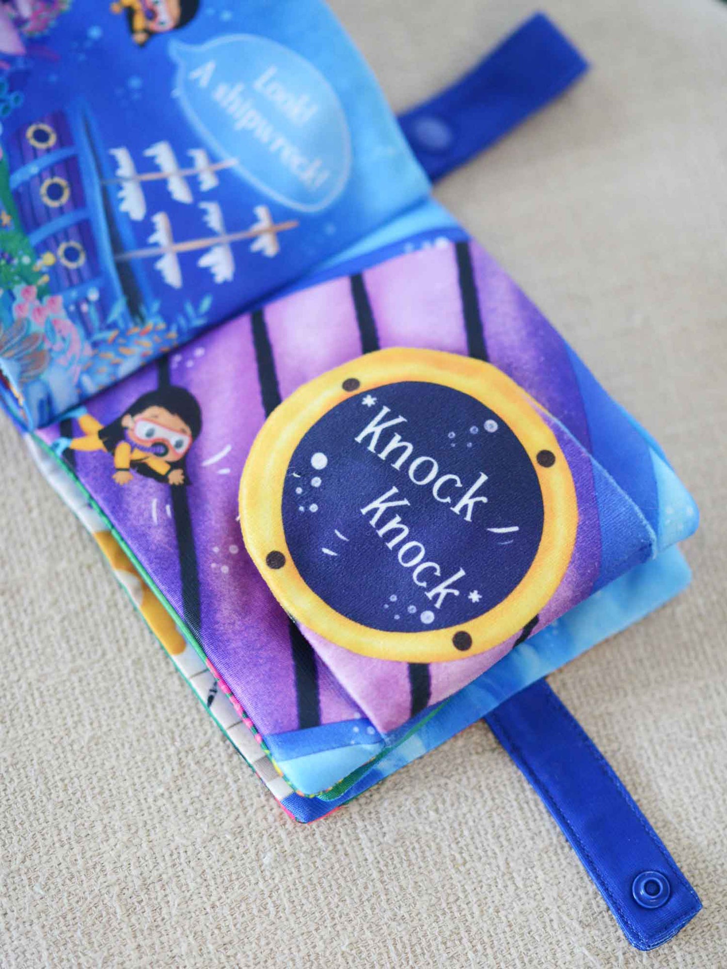 Ocean Explorer Snuggle Book with Message Dedication (14-Page)