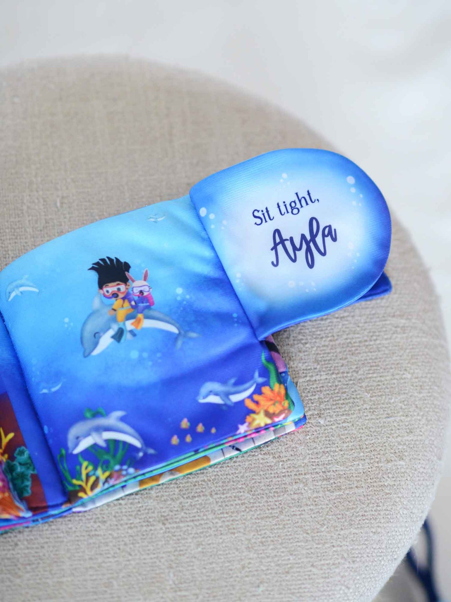 Ocean Explorer Snuggle Book with Message Dedication (14-Page)