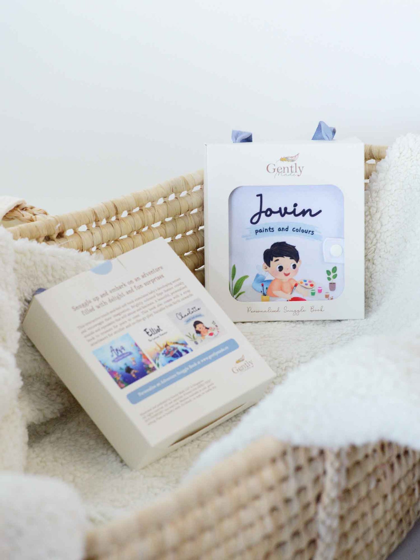 10-Page Snuggle Book Gift Set for Baby - Garden Notes