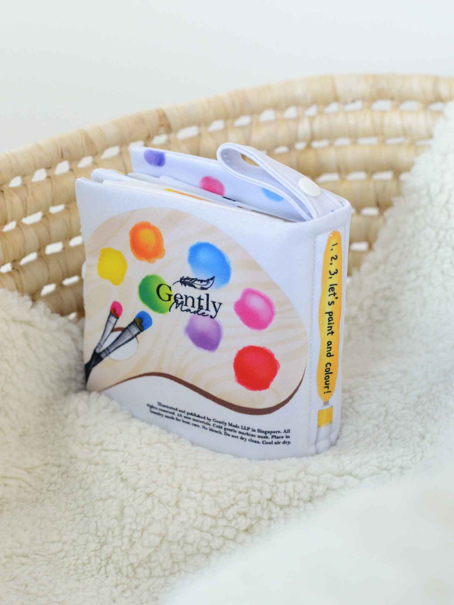 10-Page Snuggle Book Gift Set for Baby - Garden Notes