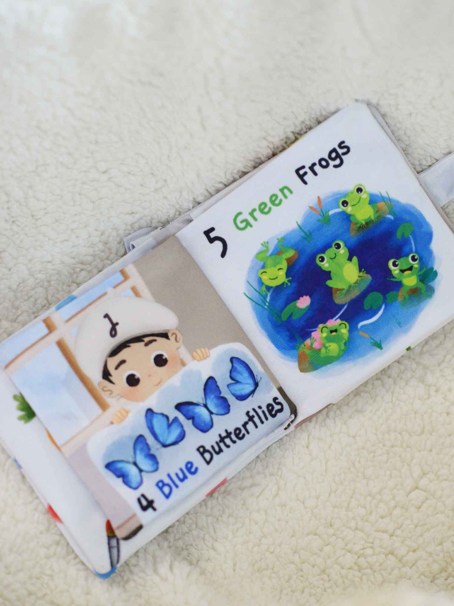 10-Page Snuggle Book Gift Set for Baby - Sea Stories