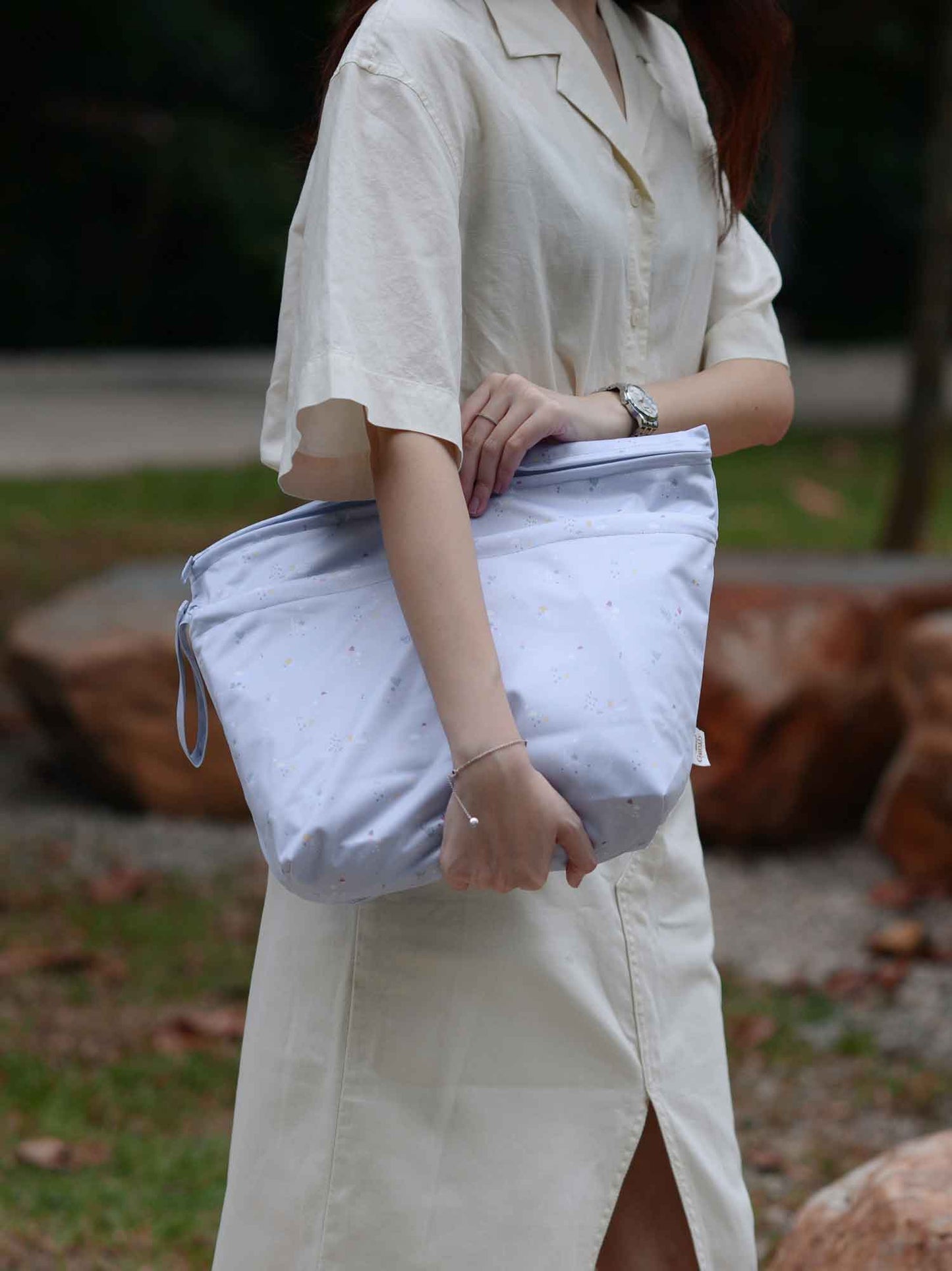 Large Double Duty Wet Bag - Sea Stories