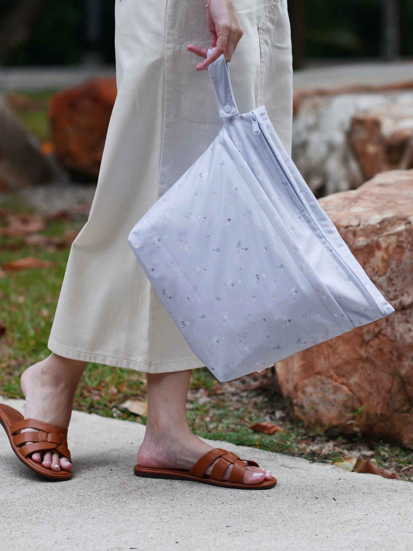Large Double Duty Wet Bag - Sea Stories