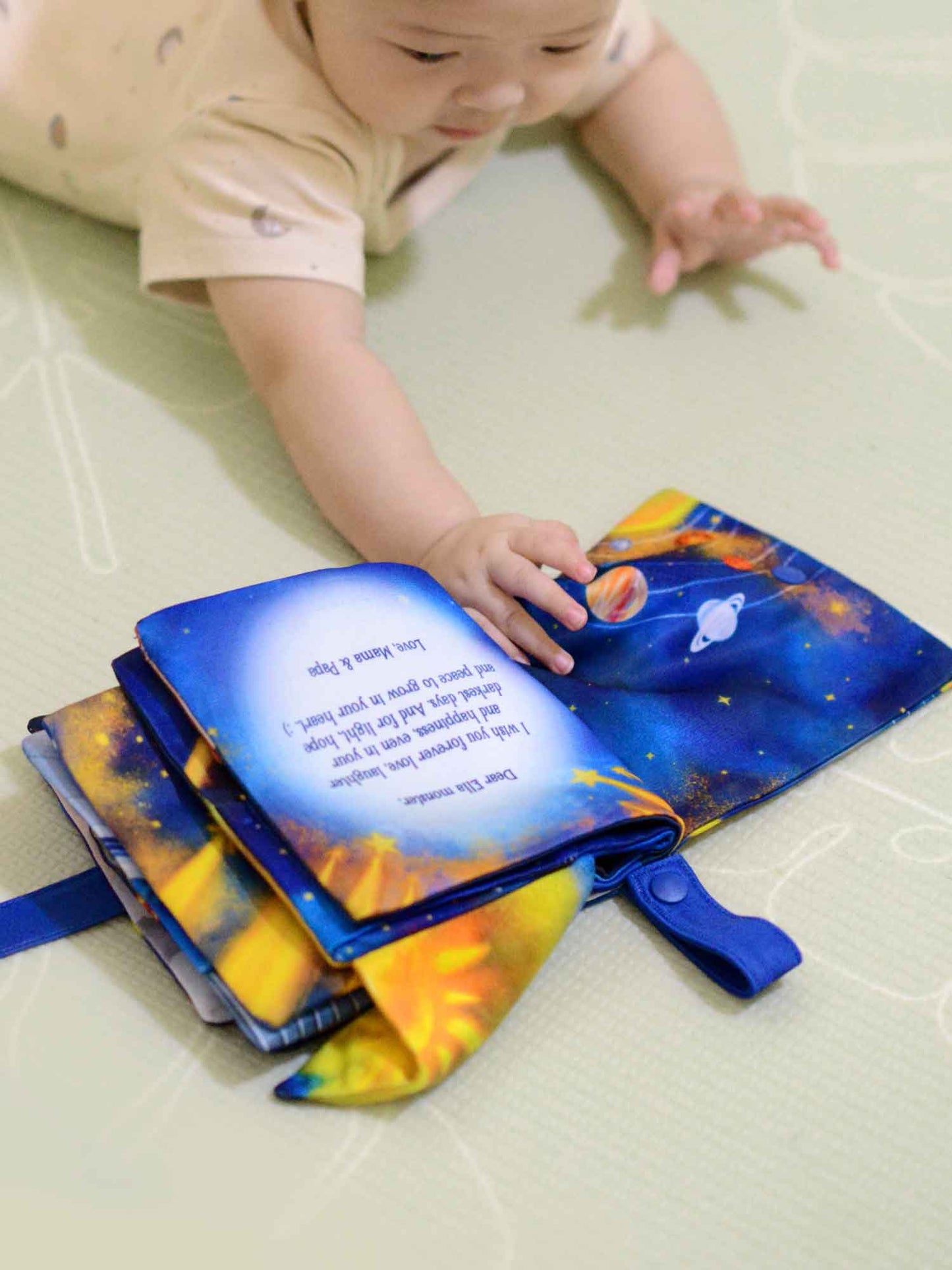 Space Explorer Snuggle Book with Message Dedication (14-Page)