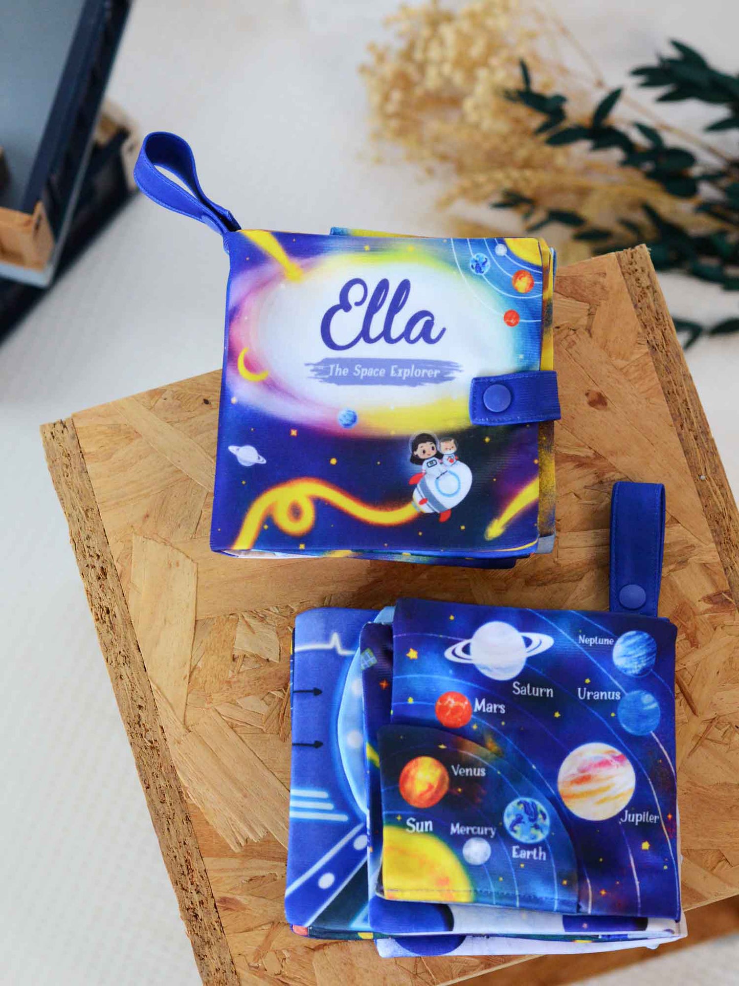 Space Explorer Snuggle Book with Message Dedication (14-Page)