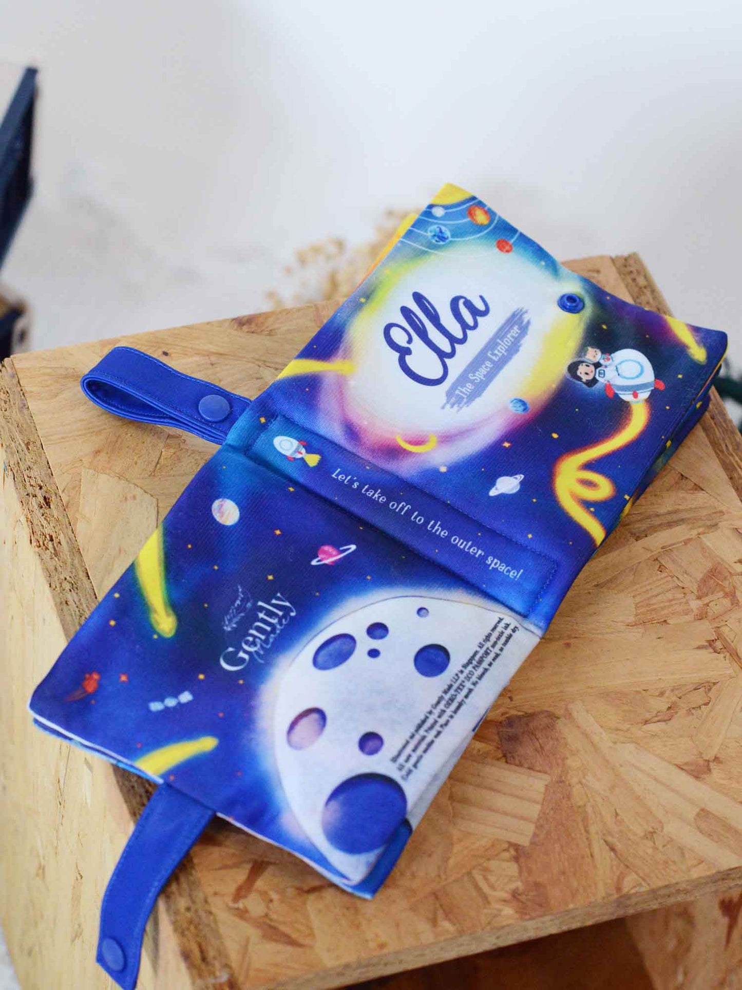 Space Explorer Snuggle Book with Message Dedication (14-Page)