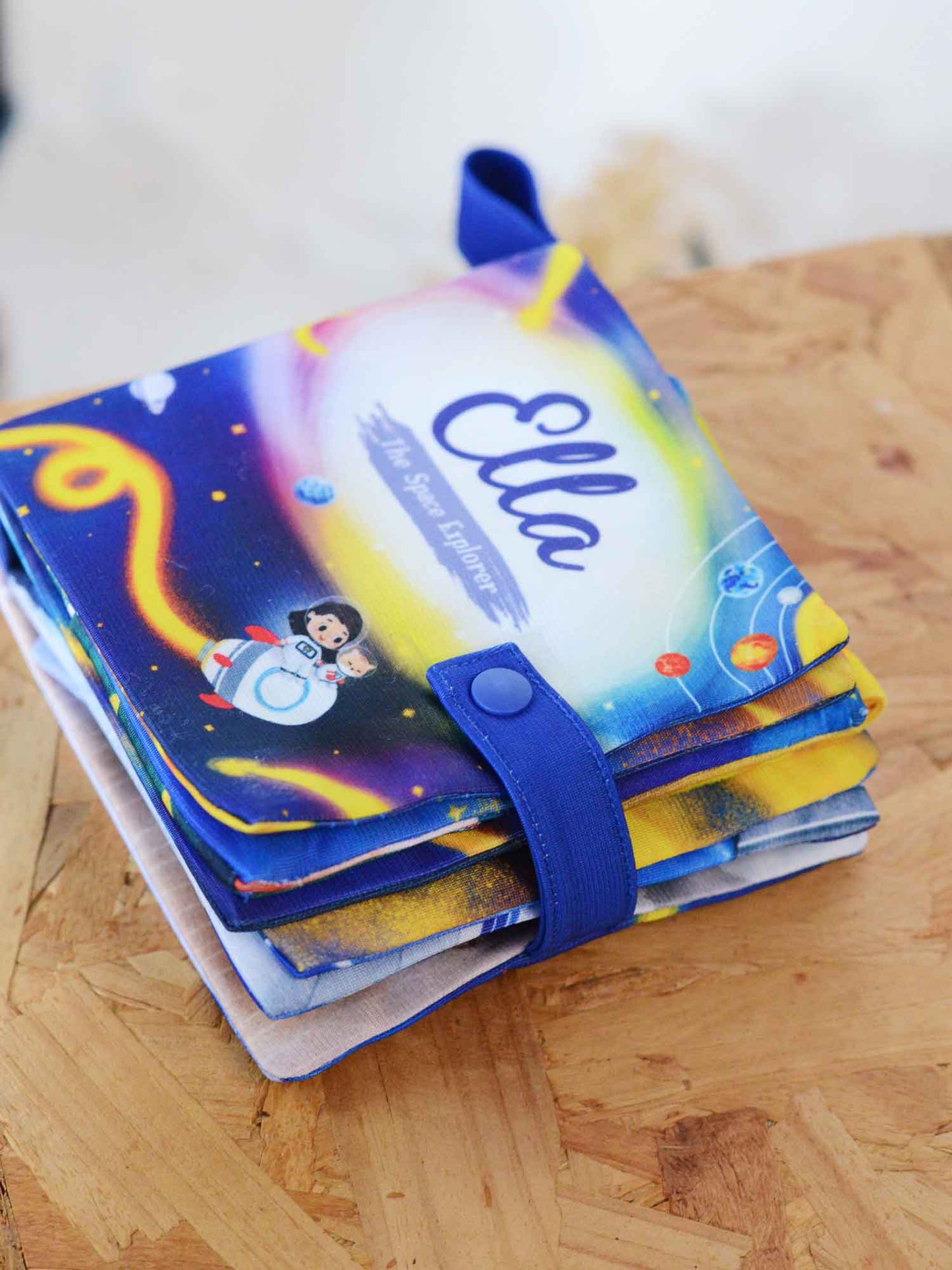 Space Explorer Snuggle Book with Message Dedication (14-Page)