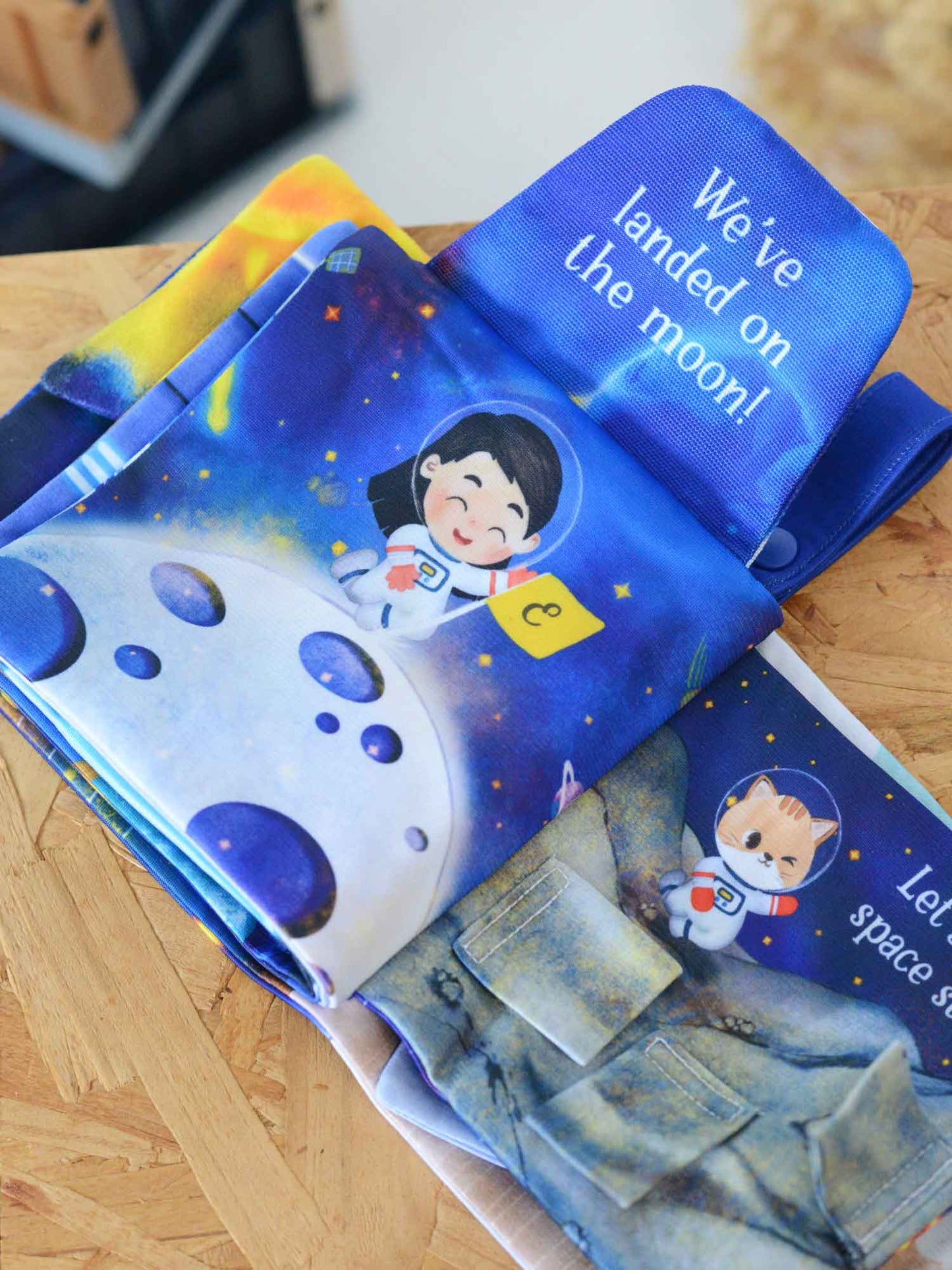 Space Explorer Snuggle Book with Message Dedication (14-Page)