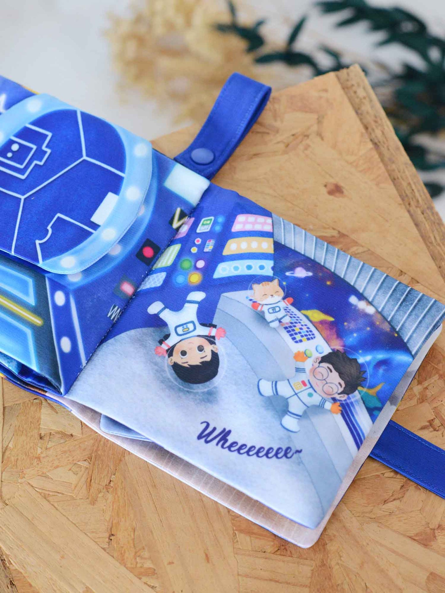 Space Explorer Snuggle Book with Message Dedication (14-Page)
