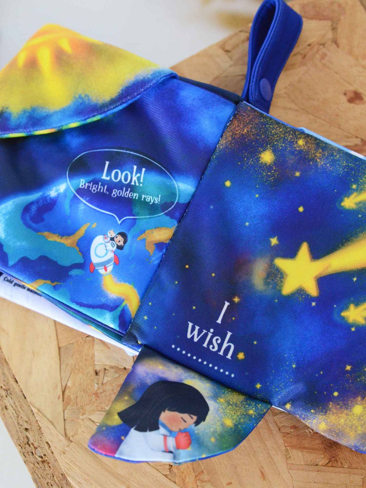Space Explorer Snuggle Book with Message Dedication (14-Page)