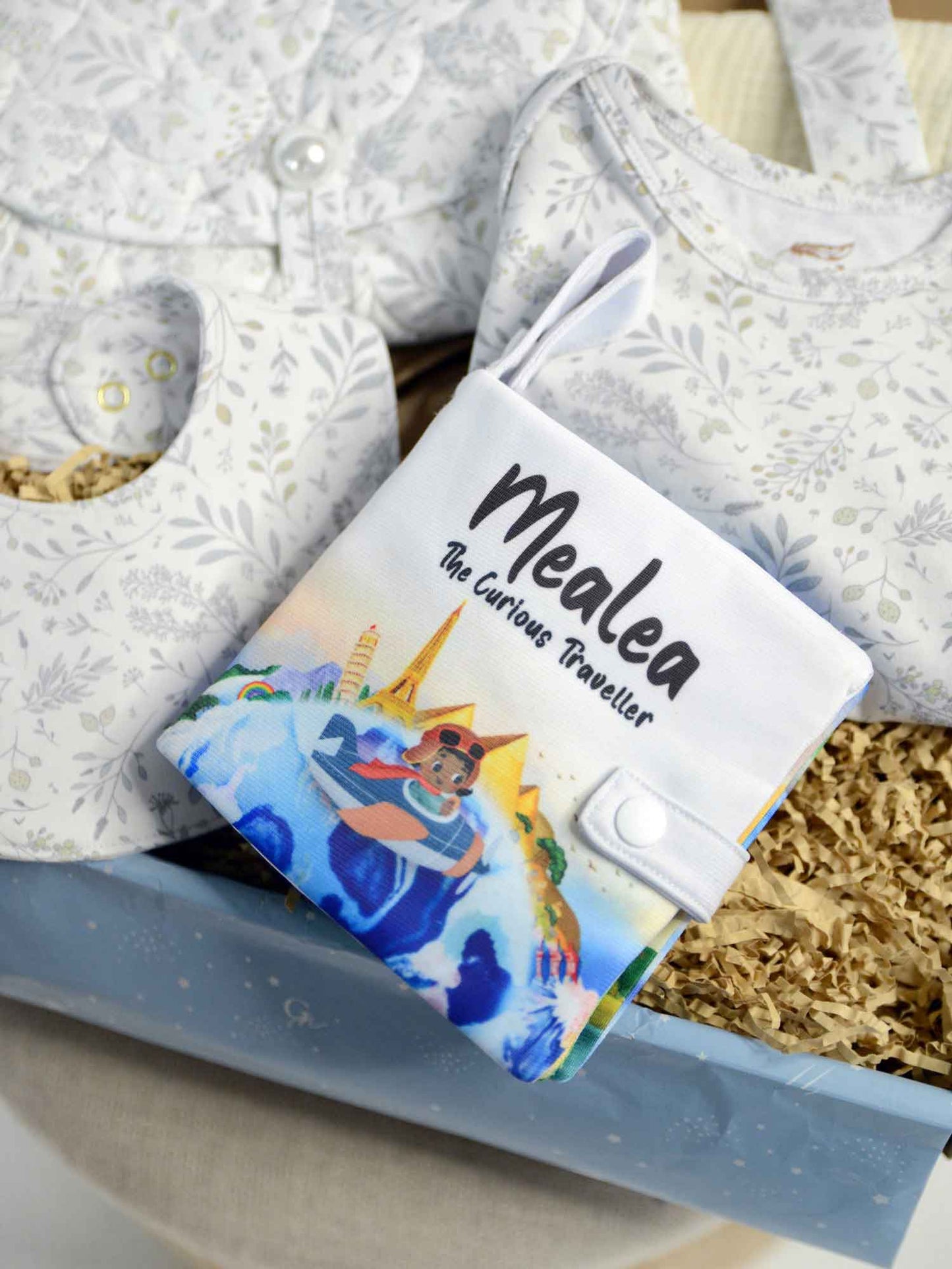 10-Page Snuggle Book Gift Set for Baby - Garden Notes