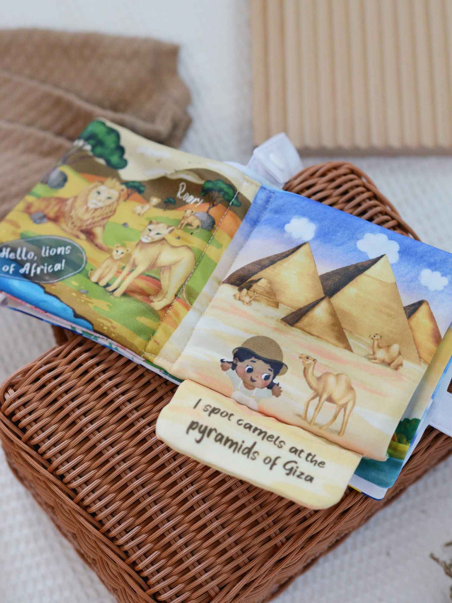 10-Page Snuggle Book Gift Set for Baby - Sea Stories