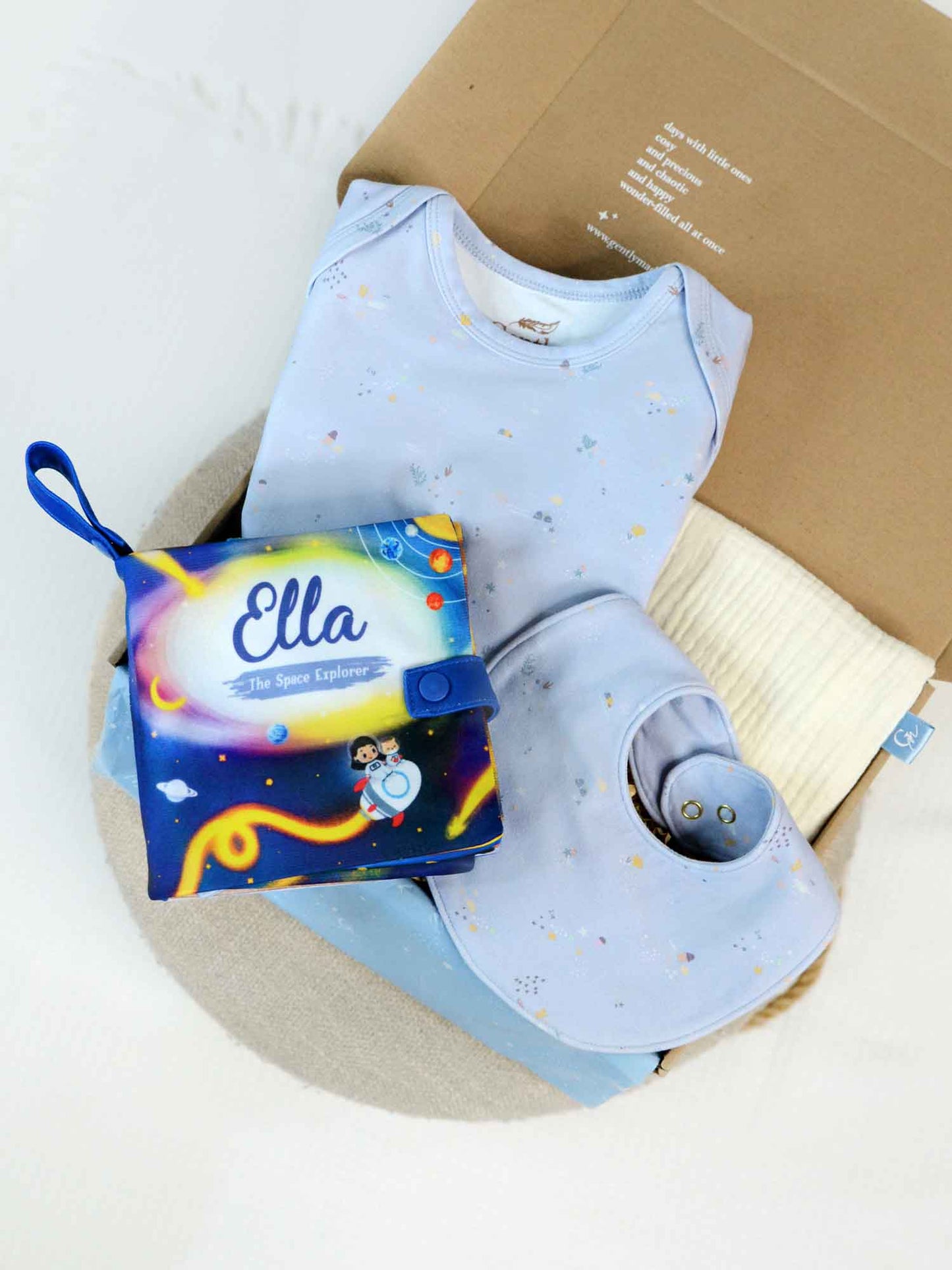 12-Page Snuggle Book Gift Set for Baby - Sea Stories