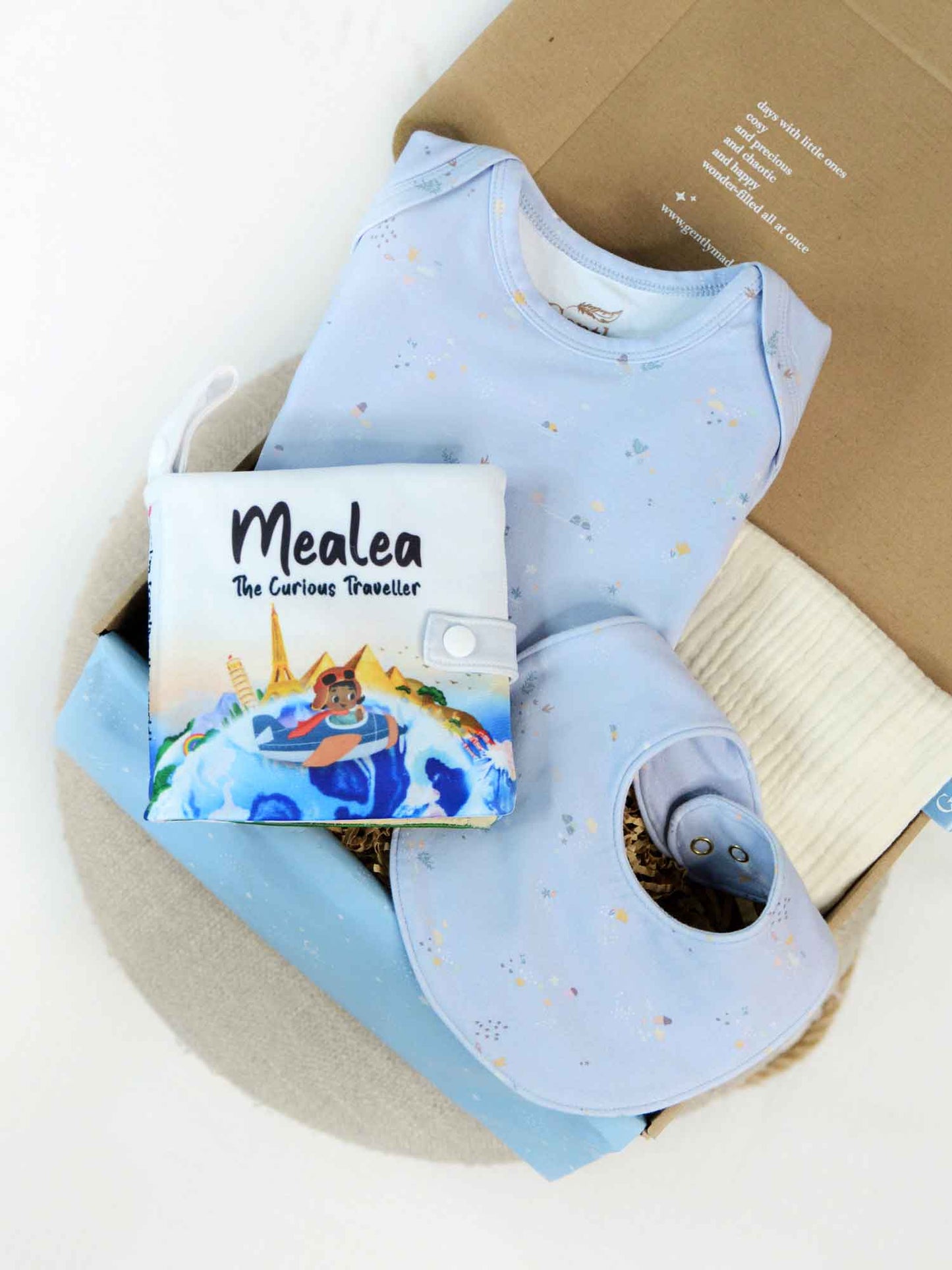 10-Page Snuggle Book Gift Set for Baby - Sea Stories