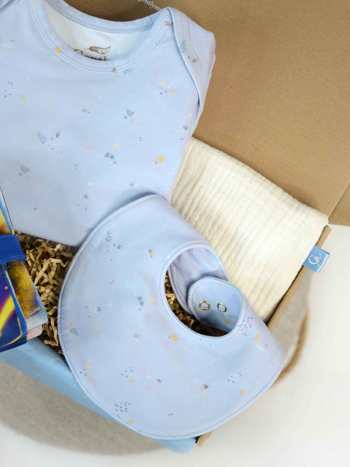 12-Page Snuggle Book Gift Set for Baby - Sea Stories