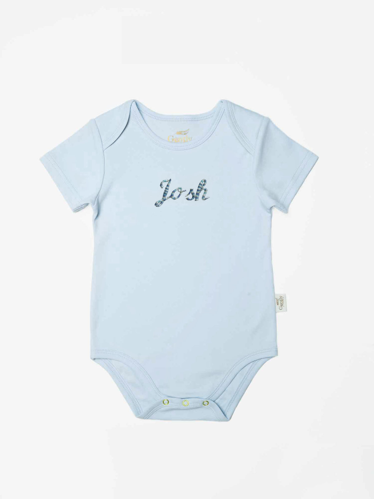 Personalised Embroidered Gift Set for Newborn - Blue