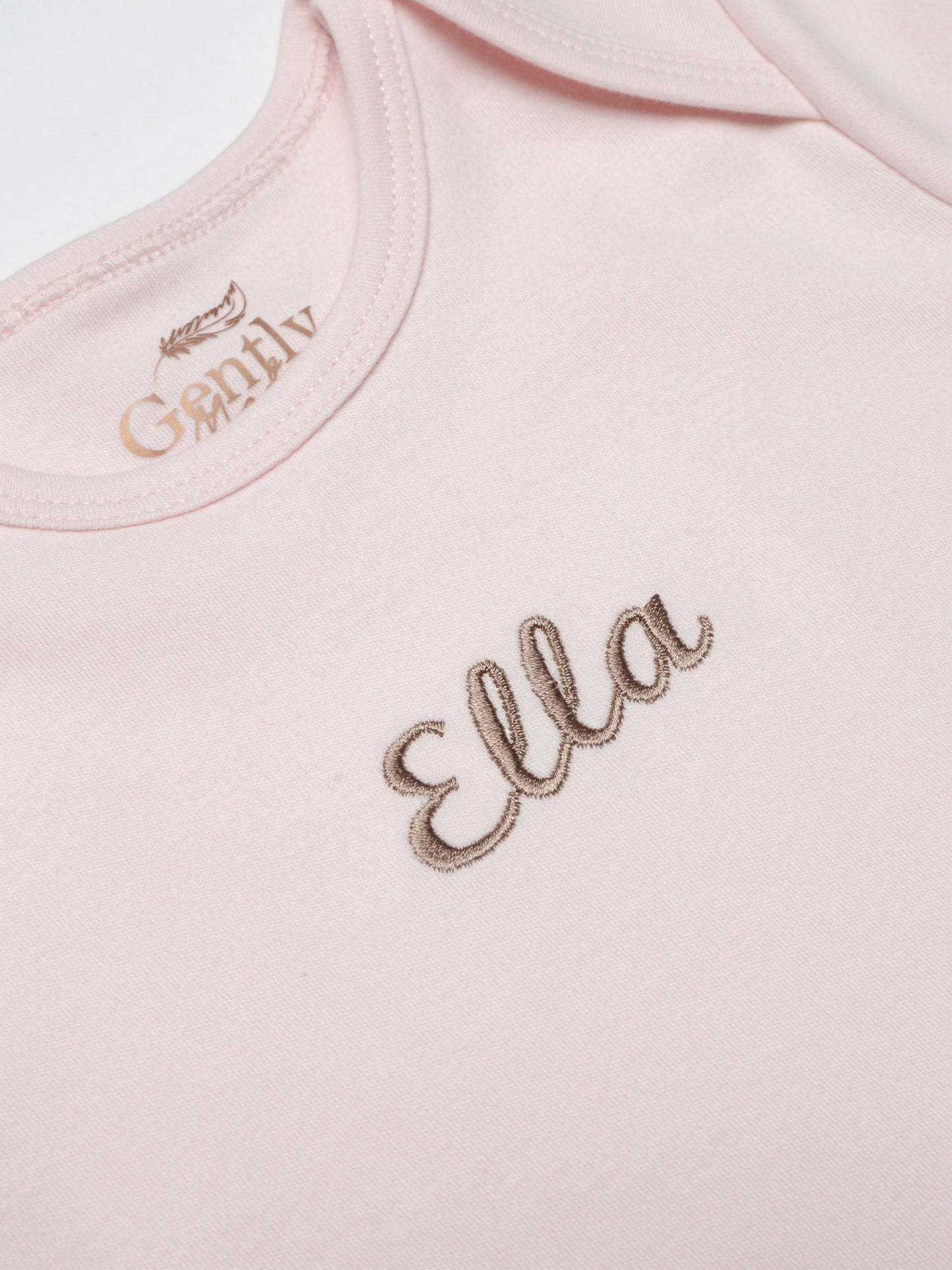Personalised Embroidered Gift Set for Newborn - Pink