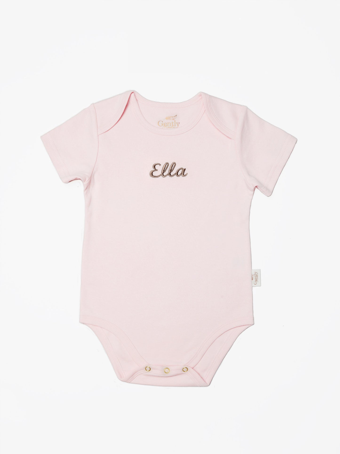 Personalised Embroidered Gift Set for Newborn - Pink